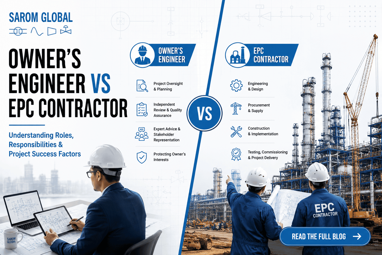 Owners Engineer vs EPC Contractor Who Protects Your Projects Interests 1